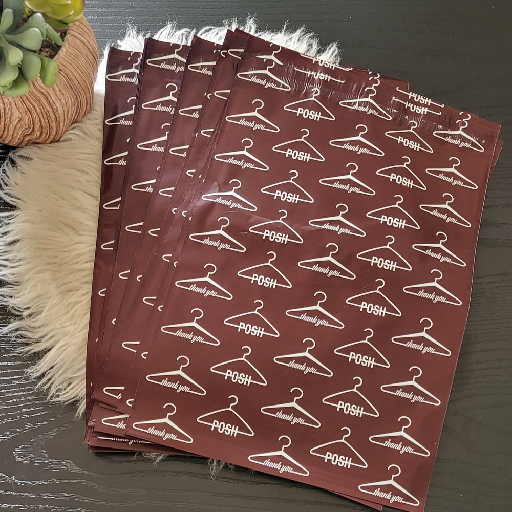 25 Poshmark Poly Mailer Shipping Bags 13x10